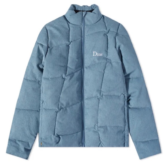 DIME CORDUROY WAVE PUFFER